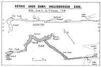 CDG NL79 Ingleborough Cave - Gothic Arch Sump